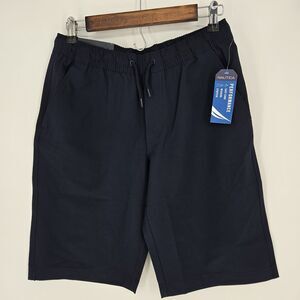 NWT Nautica Blue Boys Uniform Shorts 18 Regular